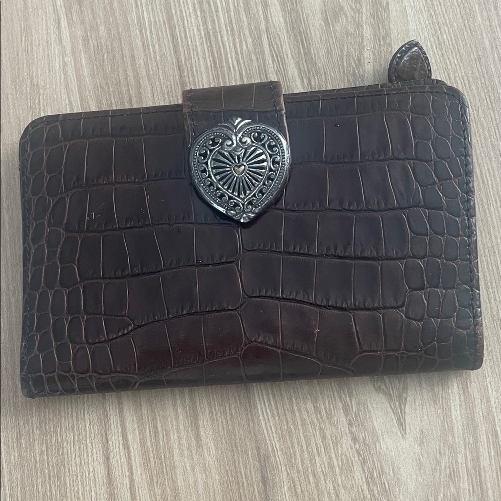 Vintage Brighton Wallet with Heart Clasp